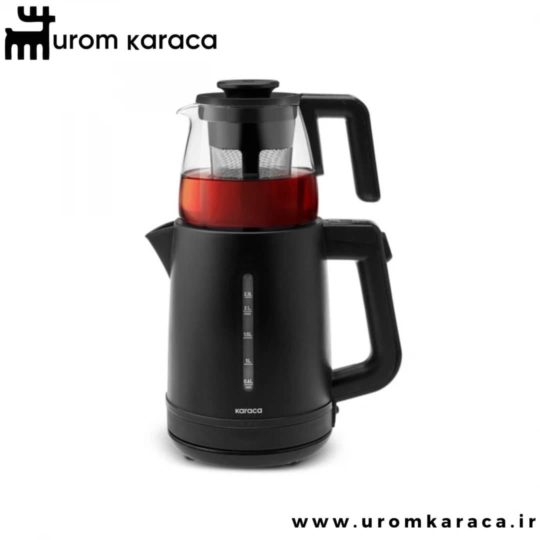 چایساز کاراجا Tea Grande XL مشکی براق