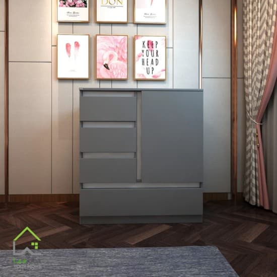 دراور چهارکشو درب کمدی دستگیره مخفی