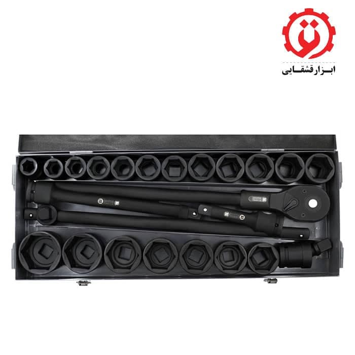 جعبه بکس فشار قوی 3/4 درایو 6 پر 24 عددی داناپلاس مدل D7960124