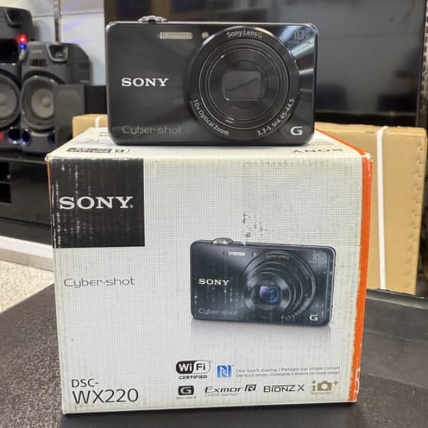 دوربین عکاسی سونی دست دوم Sony Cybershot DSC-WX220 Digital Camera