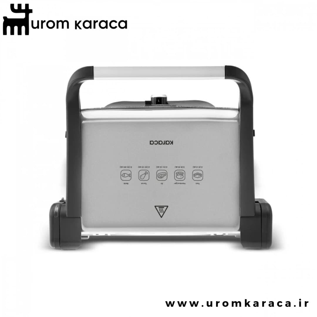ساندویچ ساز گریل کاراجا Gastro Classic طوسی روشن