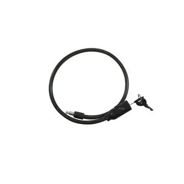 قفل دوچرخه سیم بکسلی روکشدار طول 60 سانتی متر