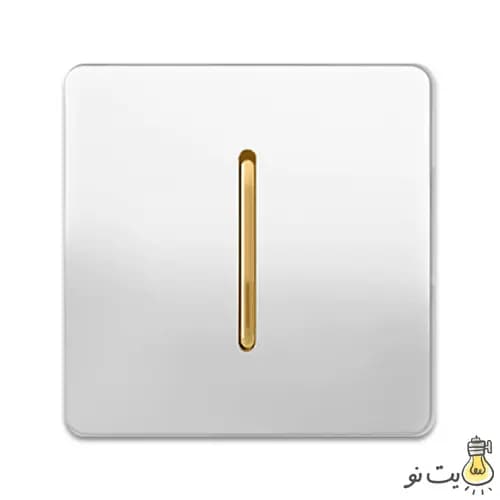 کلید یک پل آسیا مدل کریستال سفید طلایی