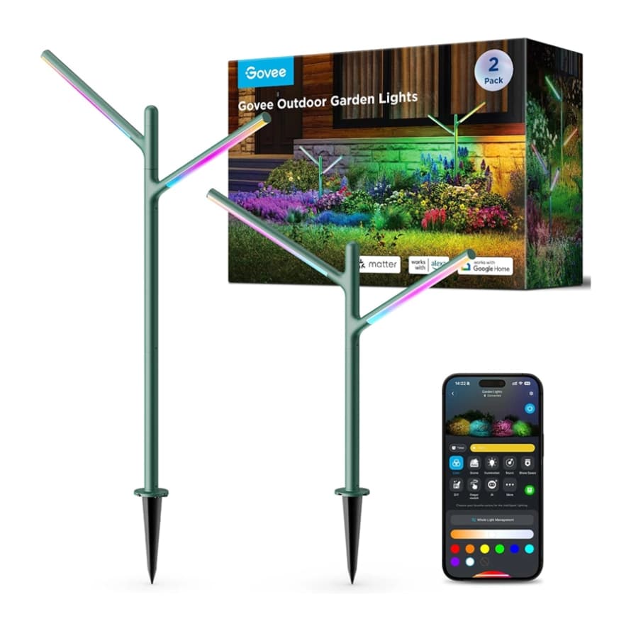 چراغ هوشمند فضای باز 2 عددی گووی مدل H7086