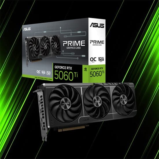 کارت گرافیک ایسوس Prime RTX 5060 Ti OC Edition 16GB