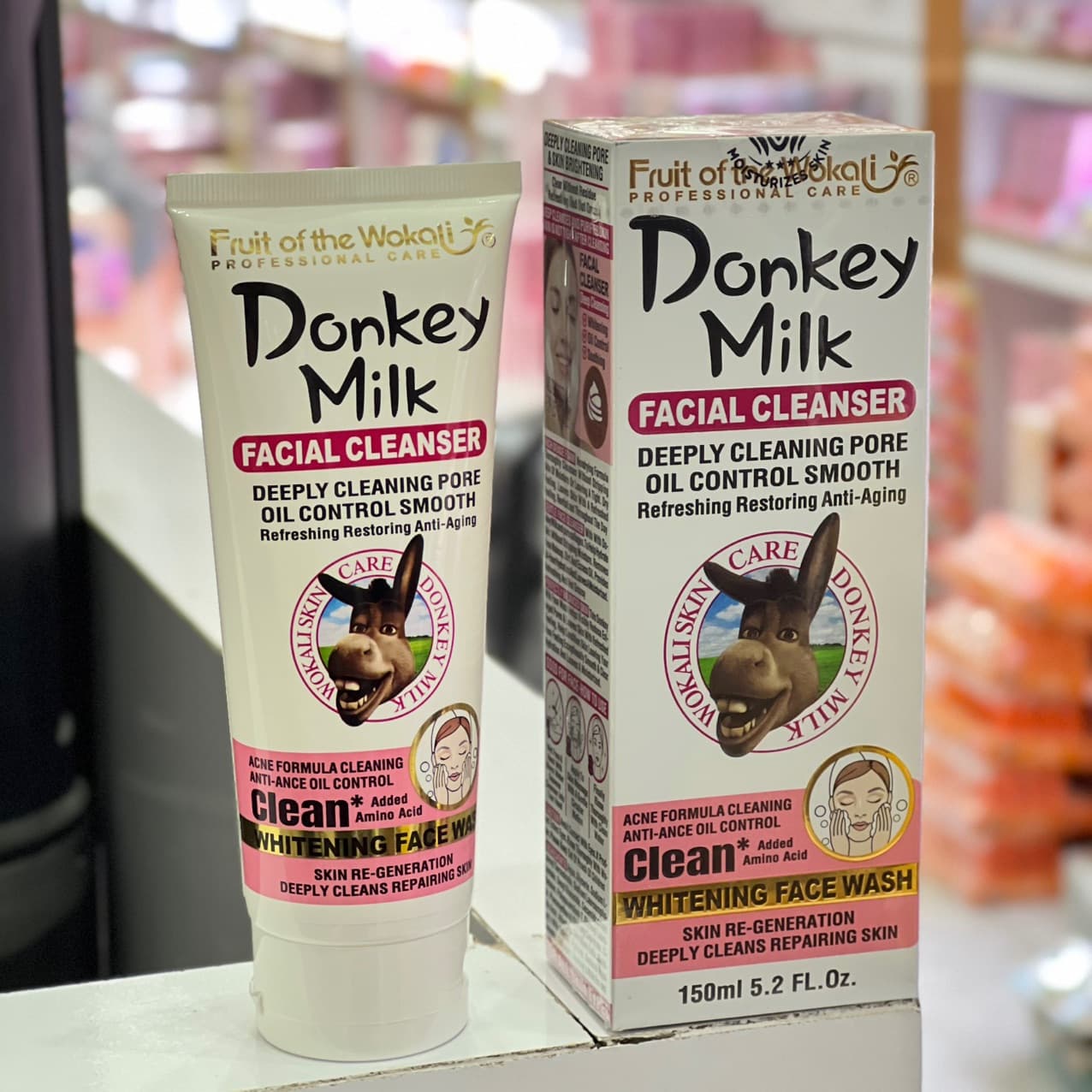 فوم شوینده شیر الاغ کد 3128 وکالی WOKALI