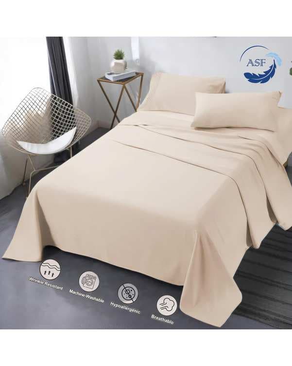 رو انداز یک نفره کرم ای اس اف ASF مدل MINIMALUX