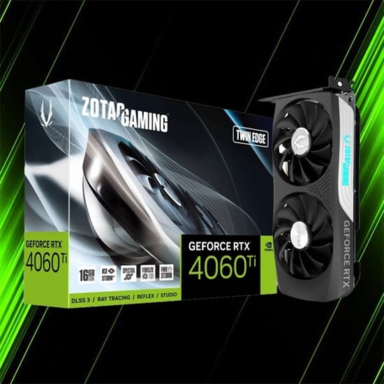 کارت گرافیک زوتک مدل GAMING GeForce RTX 4060 Ti 16GB Twin Edge
