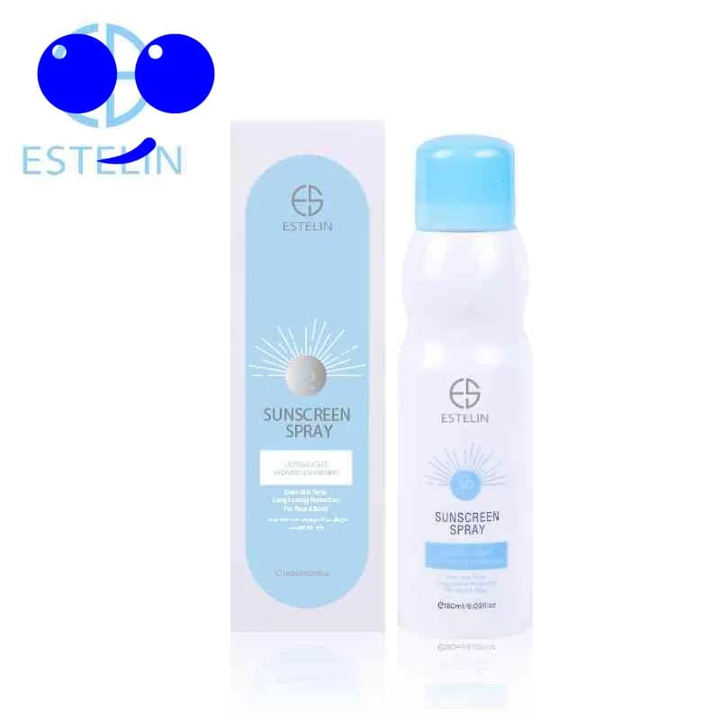 خرید اسپری ضدآفتاب استلین فوق سبک آبرسان و ضدلک بیرنگ قیمت ارزان
