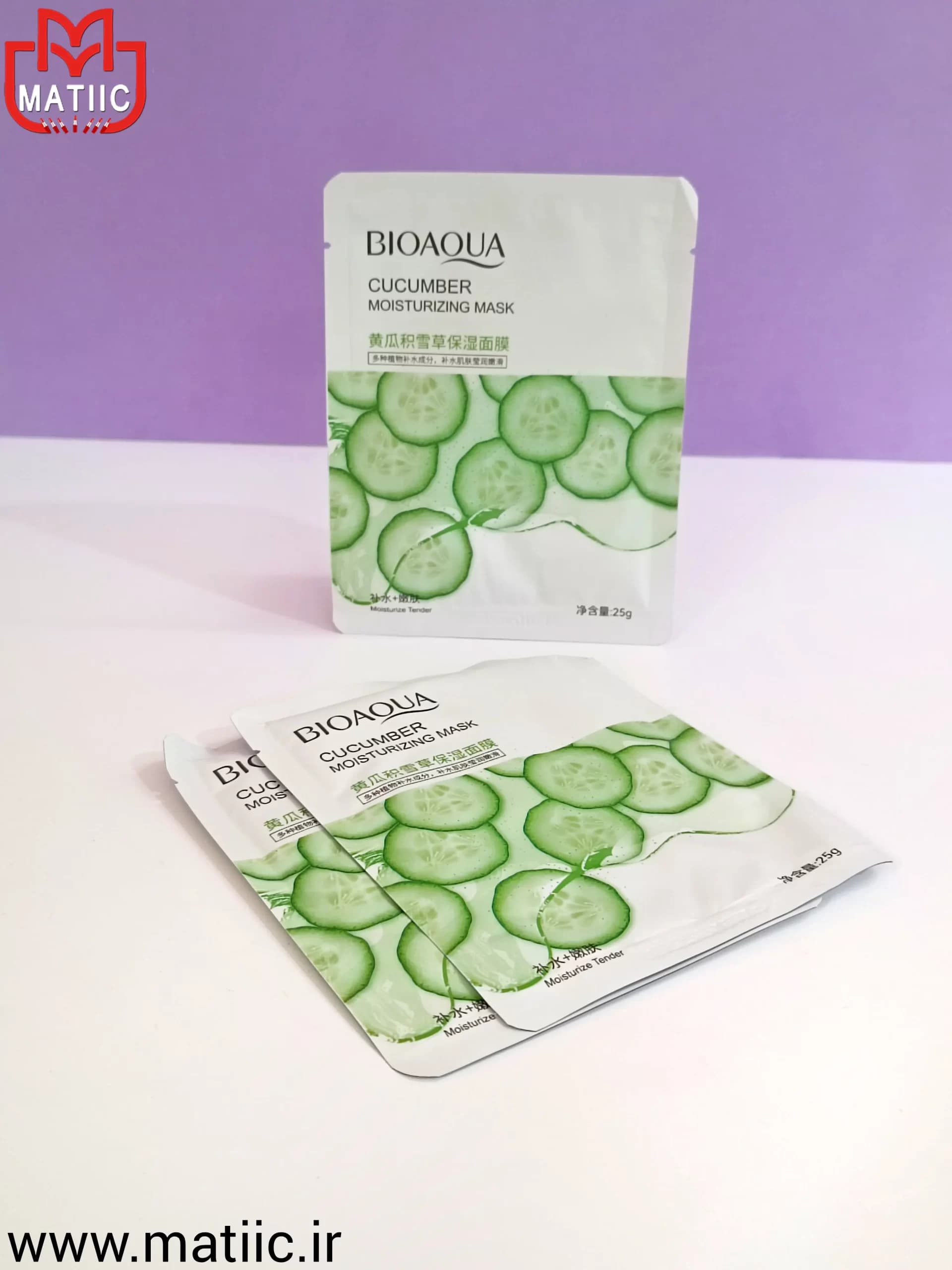 ماسک ورقه ای خیار