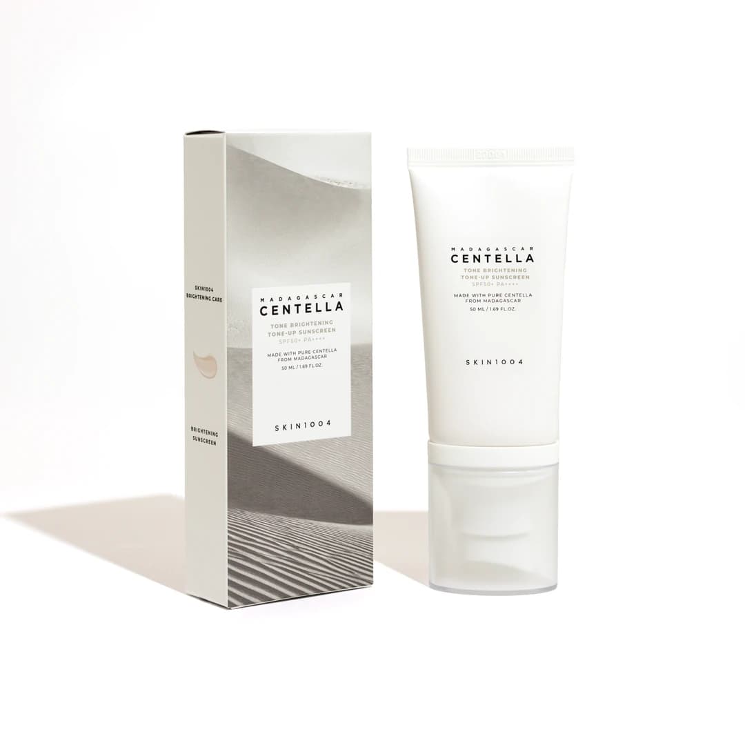 خرید ضدآفتاب ضدلک و روشن کننده تون آپ سنتلا اسکین 1004 قیمت ارزان