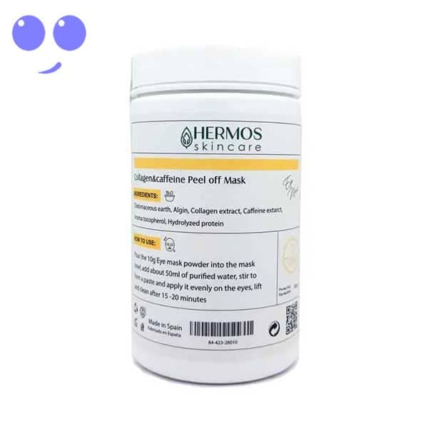 خرید ماسک دورچشم کلاژن و کافئین هرموس 300 گرم قیمت ارزان