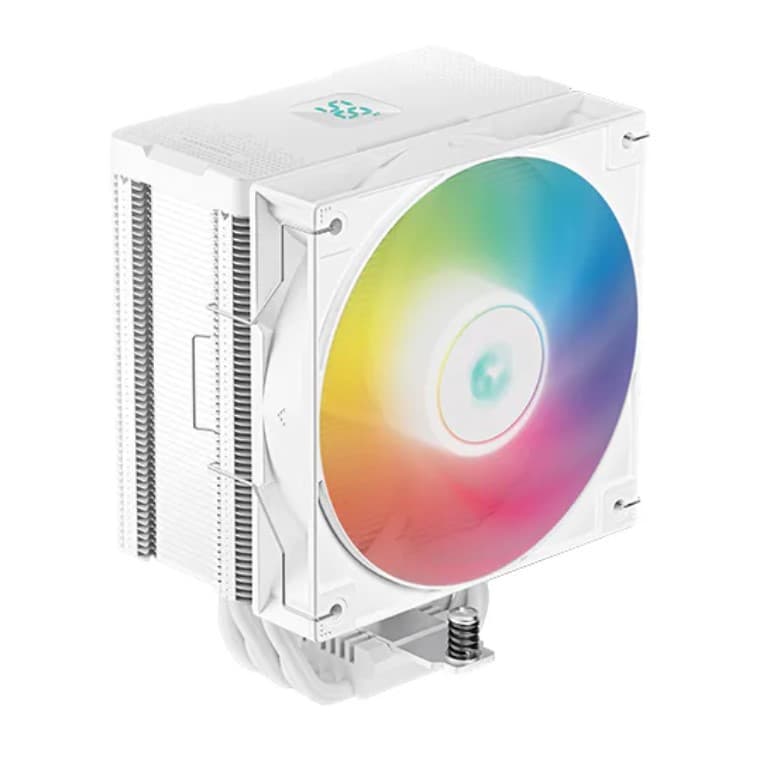 خنک کننده پردازنده دیپ کول مدل AG500 DIGITAL WH ARGB