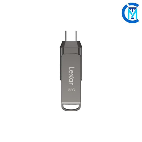 فلش مموری لکسار مدل JumpDrive Dual Drive D400 ظرفیت 64 گیگابایت