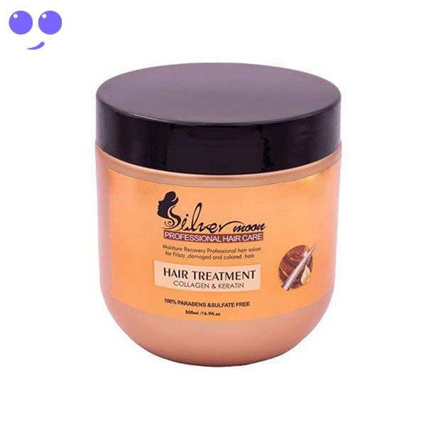 خرید ماسک مو کراتین و کلاژن سیلور مون حجم 500 میل قیمت ارزان