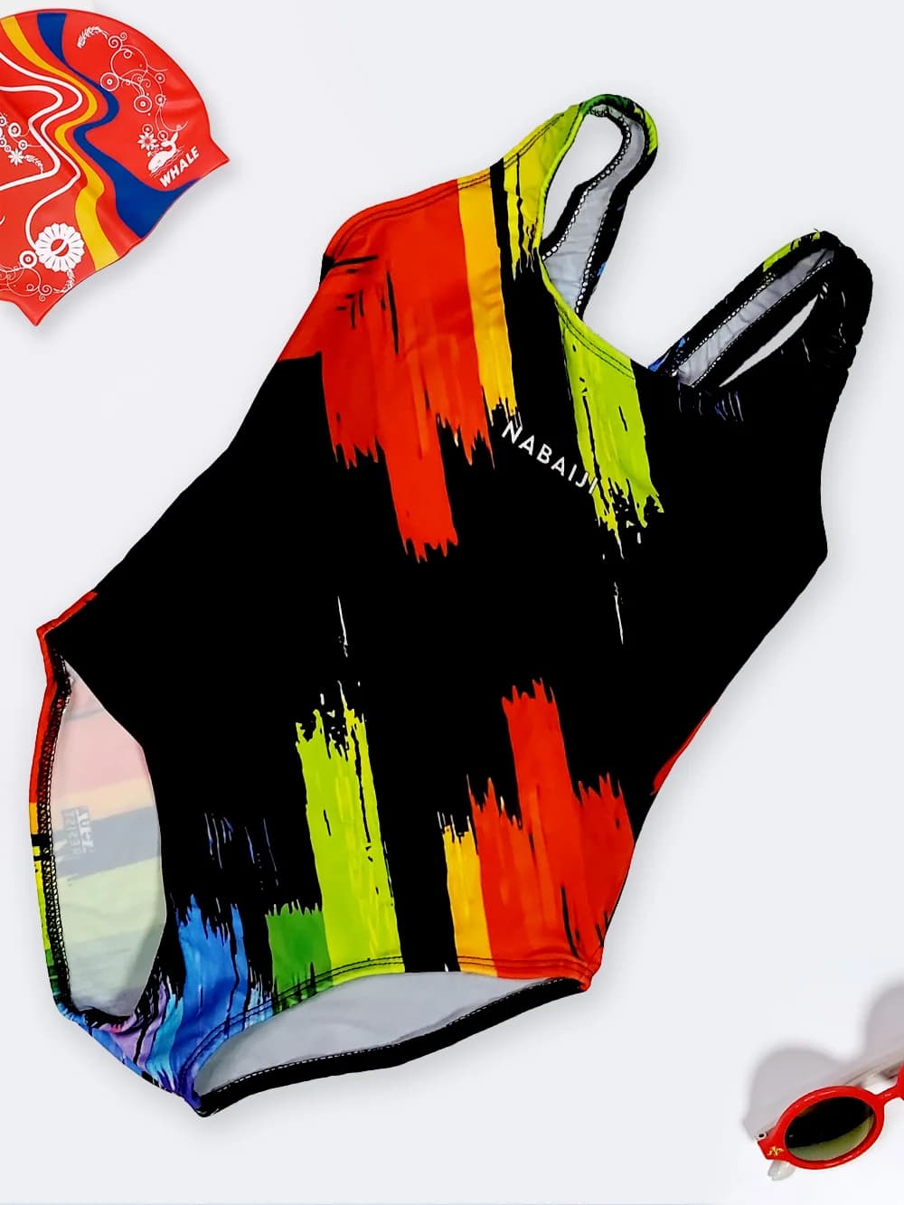 مایو دخترانه بچگانه اسلیپ پشت قهرمانی مشکی نابایجی ( Nabaiji ) برای ۴ تا ۱۲ سال