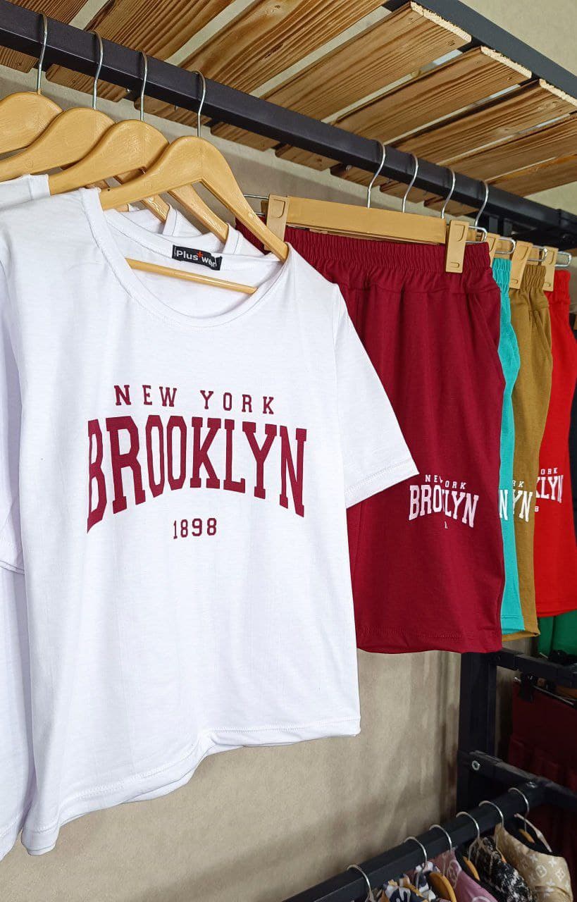 تیشرت شلوارک جیبدار بروکلین کد 7602
