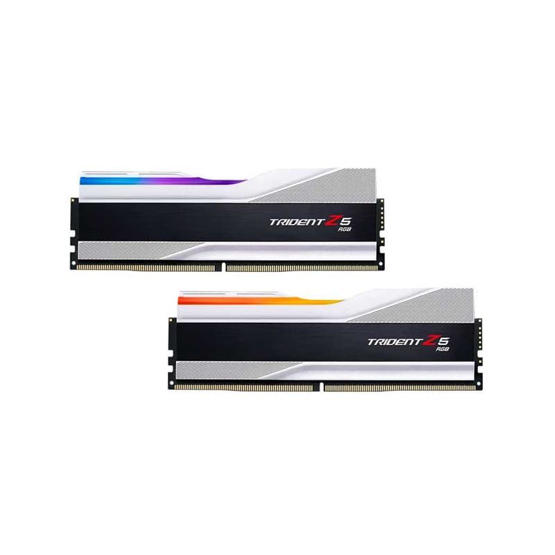 رم جی اسکیل مدل Trident Z5 RGB White 32GBx2 6000Mhz CL30 ظرفیت 64 گیگابایت