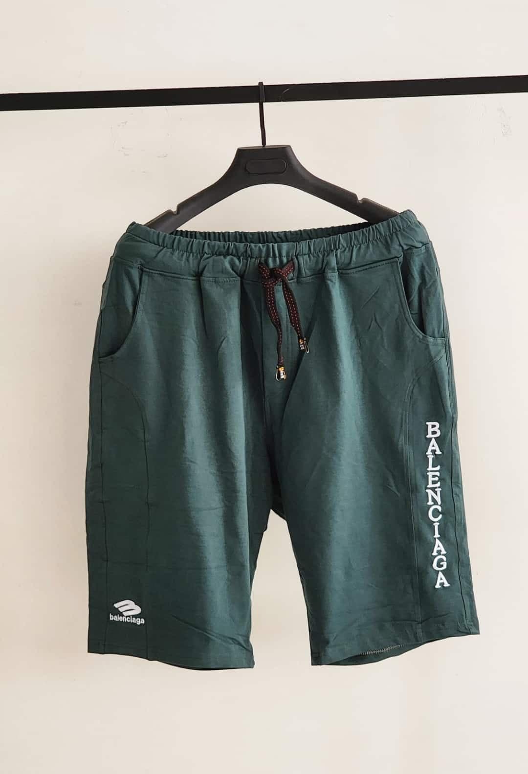 شلوارک سایز بزرگ سبز بالنسیاگا کد 2217