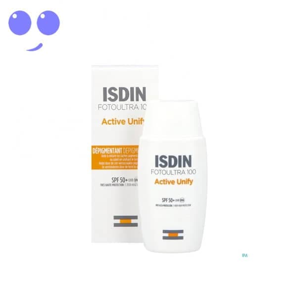 خرید ضد آفتاب ضد لک فلوئید اکتیو یونیفای بی رنگ ایزدین +SPF50 قیمت ارزان