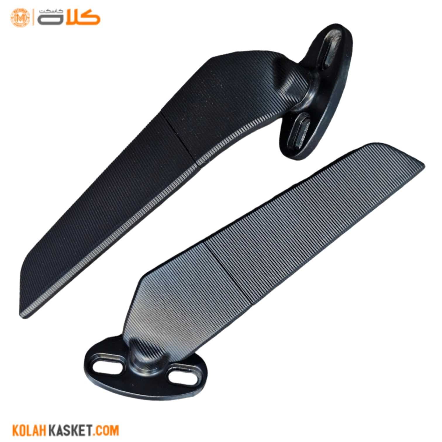 آینه موتور سیکلت H2 مشکی | کد 88