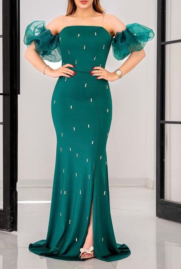 پیراهن مجلسی زنانه و شب ماکسی مدل سلین