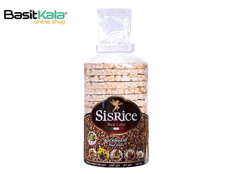 رایس کیک گندم سیاه 120 گرم سیس رایس