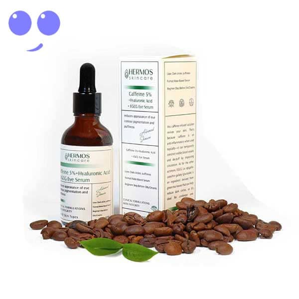 خرید سرم دور چشم کافئین هرموس 50 میل قیمت ارزان