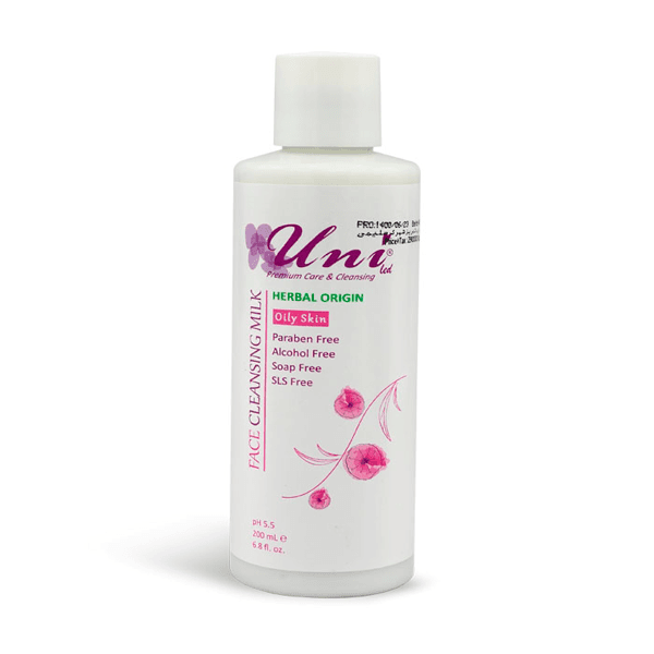 شیر پاک کن صورت یونی لد مخصوص پوست چرب حجم 200 میلی لیتر