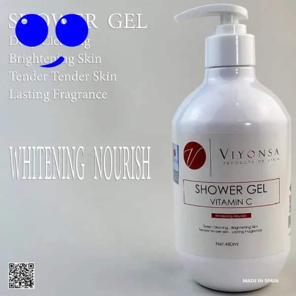 خرید شاور ژل ویتامین C ویونسا 480 میل قیمت ارزان
