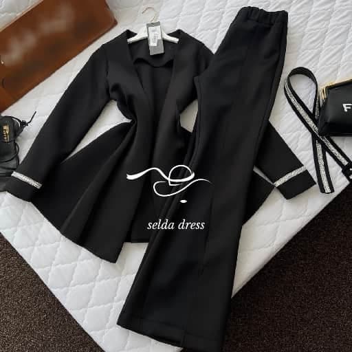 خرید و قیمت مدل جدید کت و شلوار زنانه مجلسی ۱۸۴۰