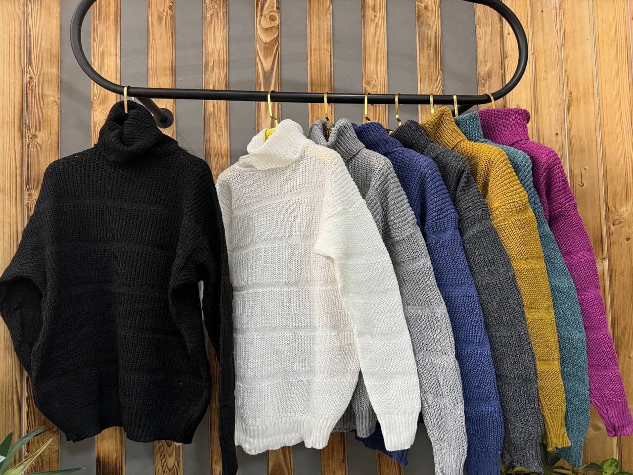 بافت یقه شل راه راه کد 2256