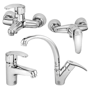 ست شیرآلات قهرمان مدل زوبین