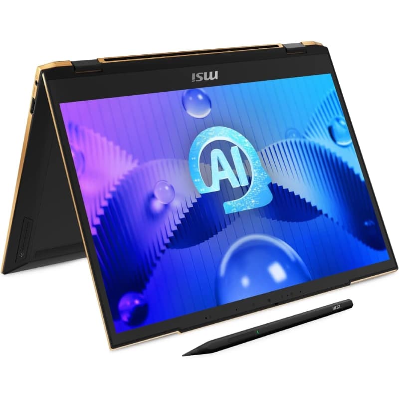 لپ تاپ لمسی 13 اینچی ام اس آی مدل MSI Summit E13 AI Evo A1MTG Core Ultra 7 16GB 1TB SSD Intel + PEN