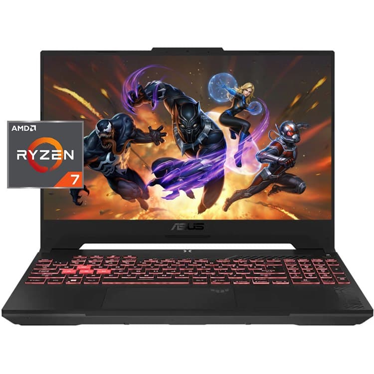 لپ تاپ ایسوس 15.6 اینچی مدل TUF Gaming FA507NVR R7 7435HS 16GB 512GB RTX4060