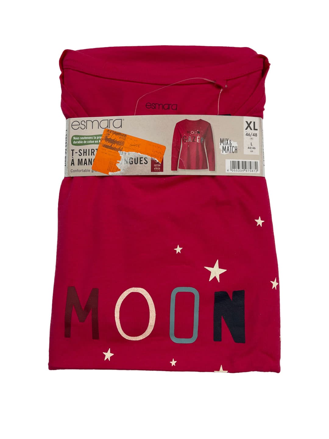 بلوز زنانه صورتی برند esmara کد b3330