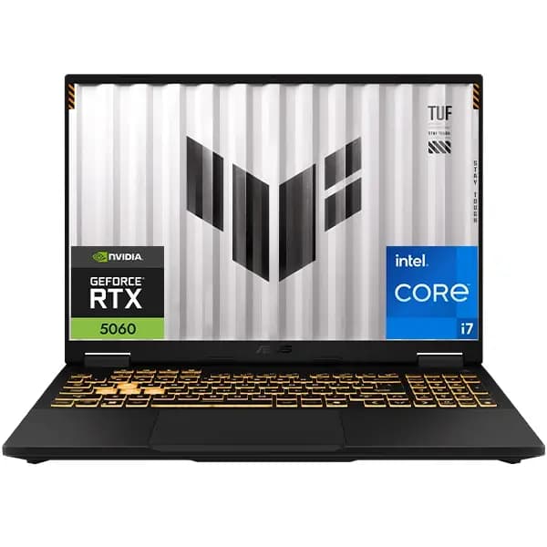 لپ تاپ گیمینگ ایسوس 16 اینچی مدل TUF Gaming F16 FX608JMR i7 14650HX 16GB 1TB RTX5060 LAPTOP