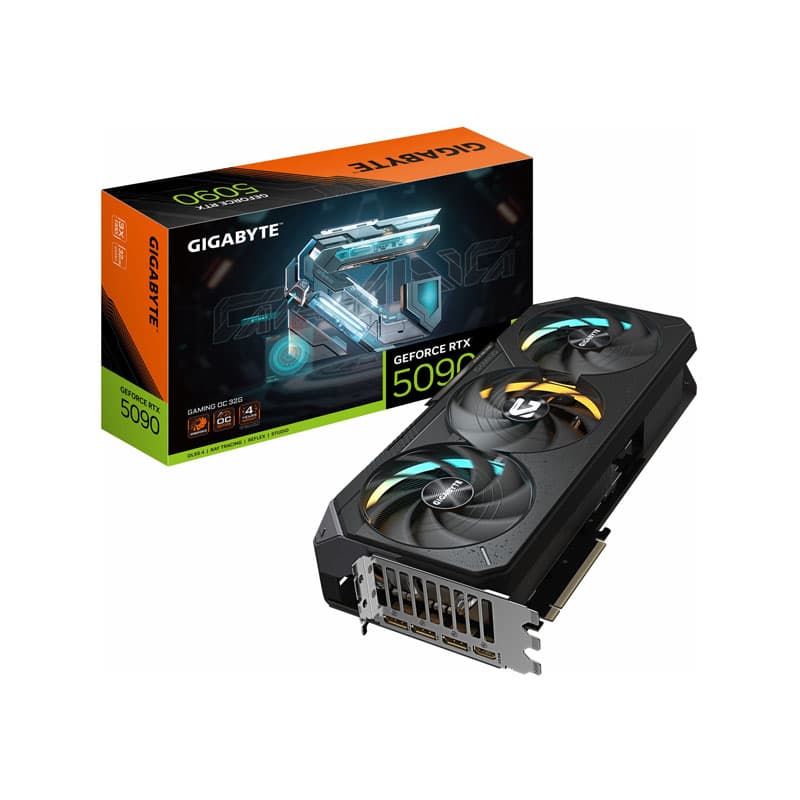 کارت گرافیک گیگابایت مدل GeForce RTX 5090 GAMING OC 32G