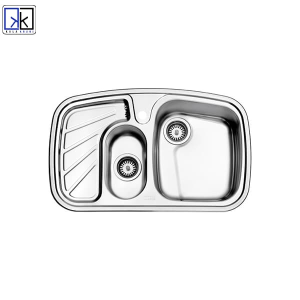 سینک توکار استیل البرز کد 608