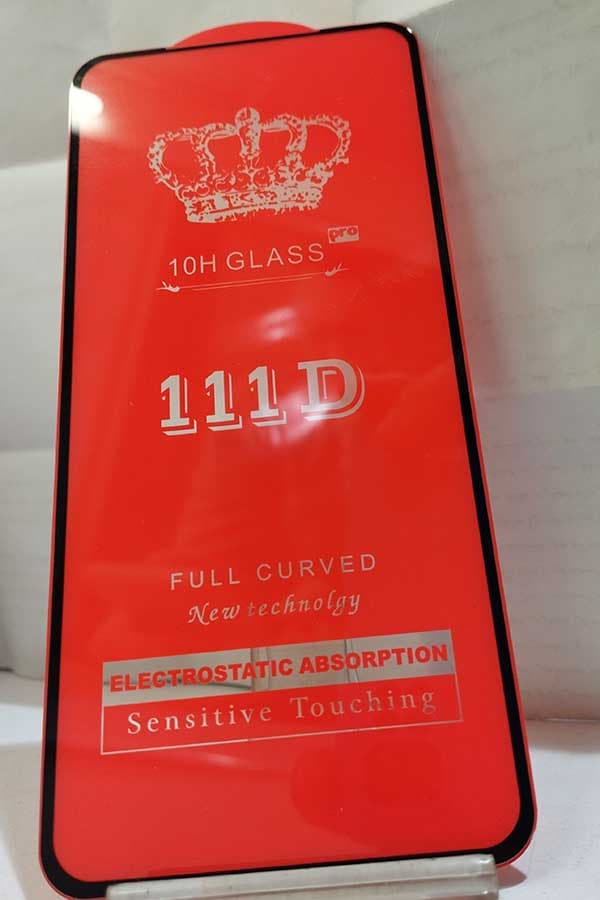 محافظ صفحه نمایش تمام صفحه شیشه ای 111 دی مناسب گوشی موتورولا Edge 30 5G پک 3 عددی