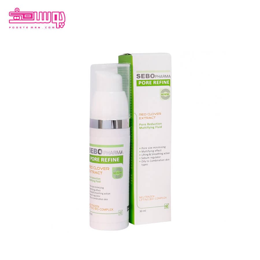 فلوئید کوچک کننده منافذ مای مدل سبوفارما حجم 30ml