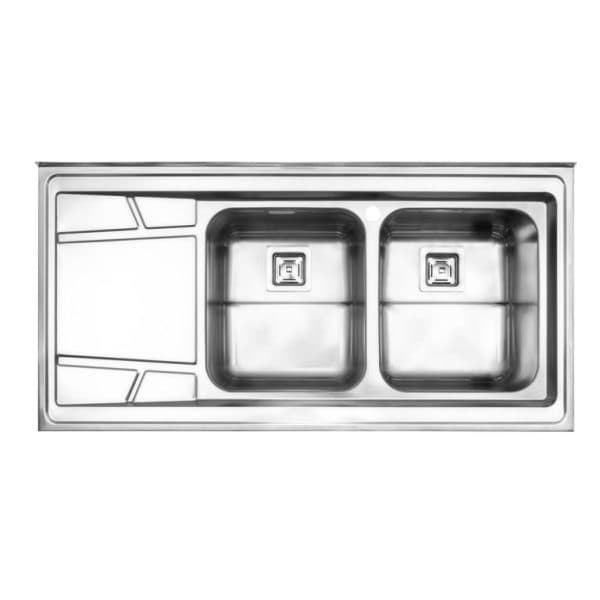 سینک توکار استیل البرز کد 738