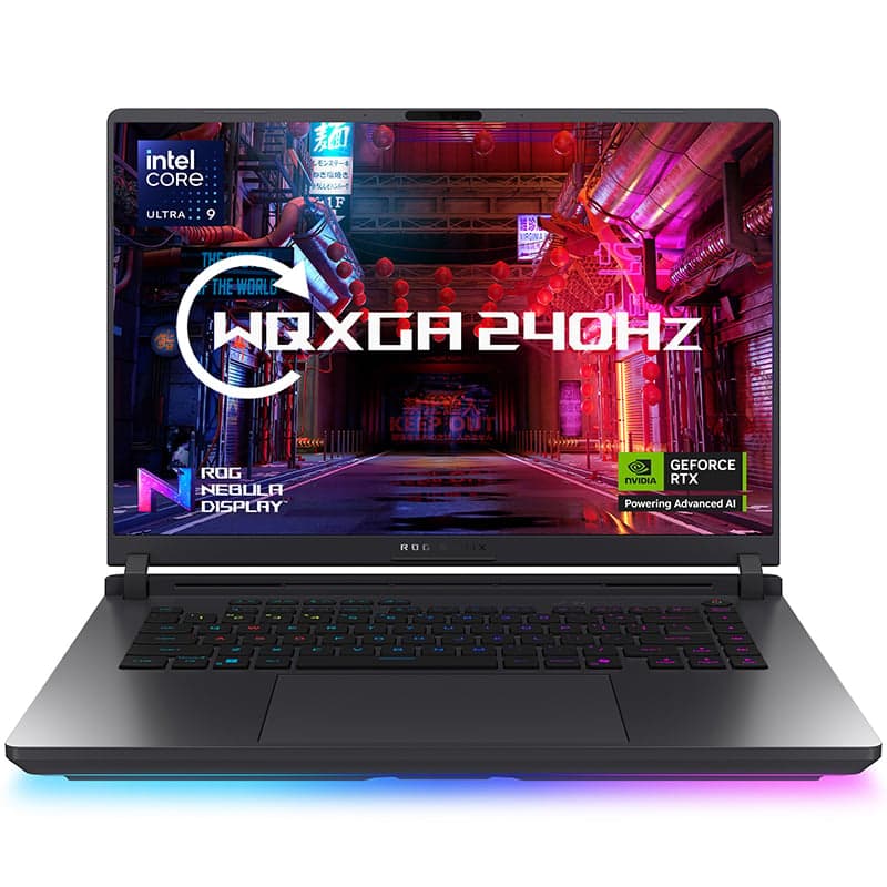 لپ تاپ 16 اینچی گیمینگ ایسوس مدلASUS ROG Strix G16 G615LR U9 275HX 32GB 2TB 12GB 5070TI WQXGA Gaming Laptop
