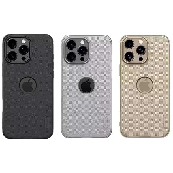 قاب نیلکین Frosted Shield Pro (Logo cutout) آیفون 16Pro Max