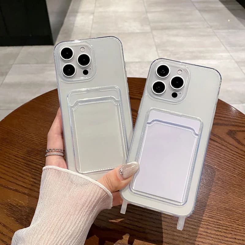 قاب گوشی آیفون جاکارتی قلابدار