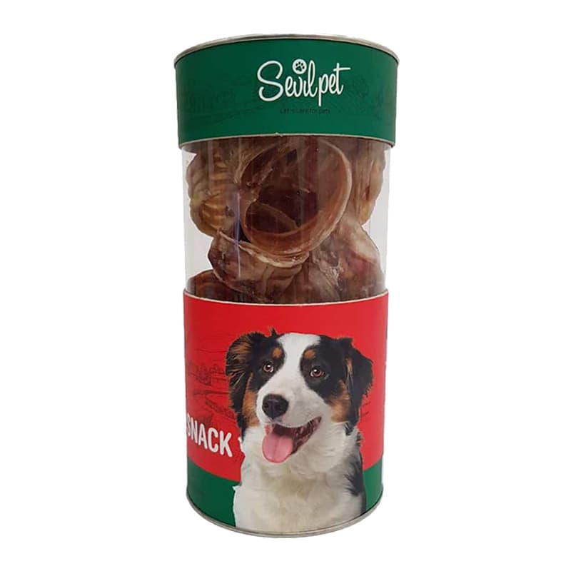 تشویقی سگ سویل پت مدل خرخره گوساله وزن 150 گرم