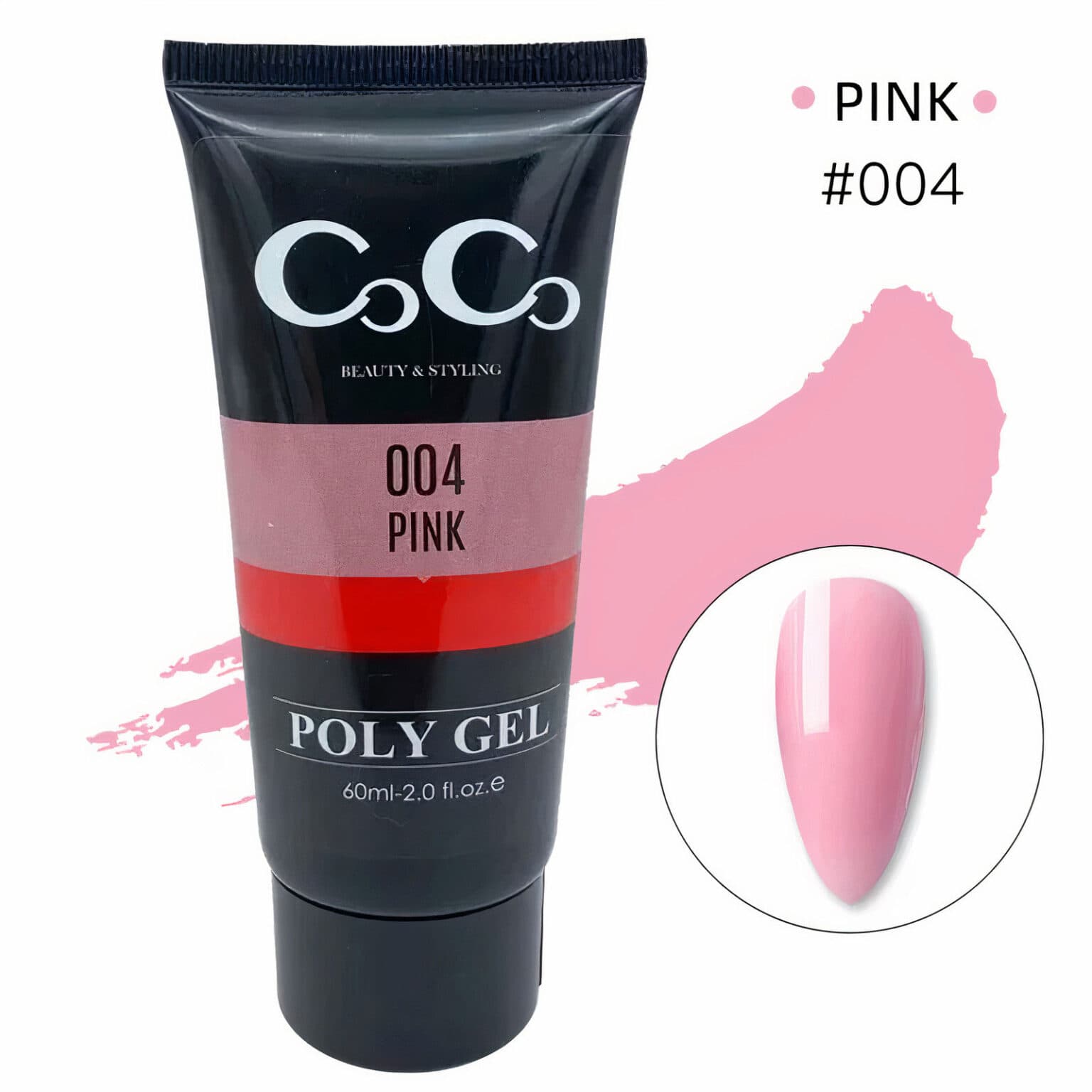پلی ژل کاشت ناخن 60 گرمی کوکو COCO کد 4