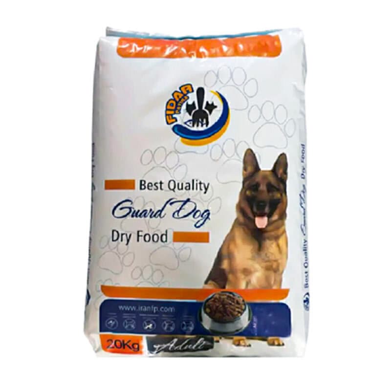 غذای خشک سگ بالغ نژاد بزرگ گارد فیدار وزن 20 کیلوگرم