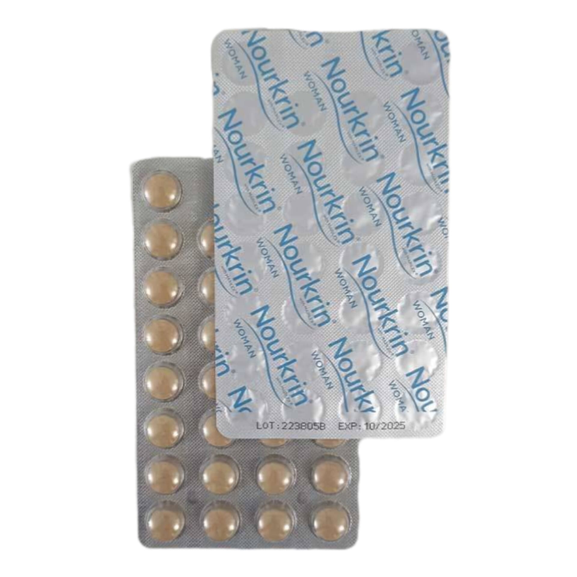 قرص ضد ریزش مو نورکرین بانوان | تقویت فولیکول و رشد مجدد مو (۳۰ عدد)