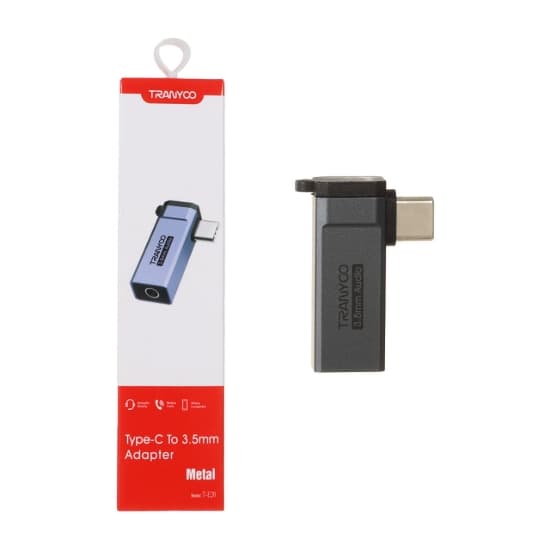 مبدل USB-C به جک 3.5 میلی متری ترانیو مدل T-E20